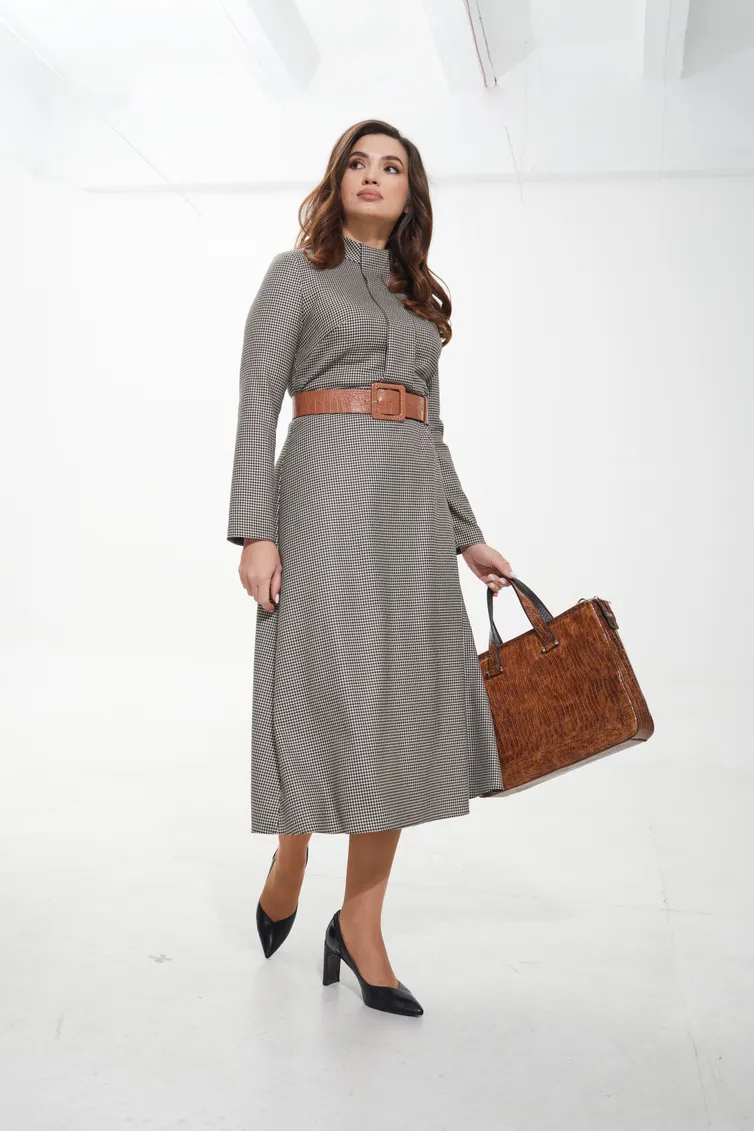 Dress MALI #421-128 bezh