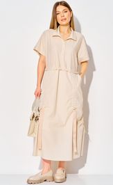 Платье LAIKONY L-254 бежевый