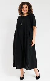 Dress OVERYOU 107/3 chernyj