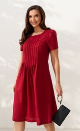 Dress Alta Moda 1033-8 krasnyj