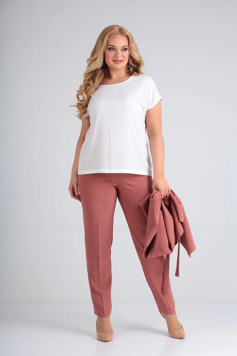 Garnitur Vilena-fashion #625 indijskij krasnyj