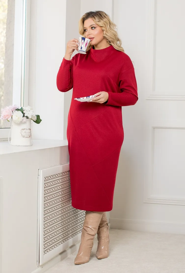 Платье NOVITA арт. 1290 бордовый