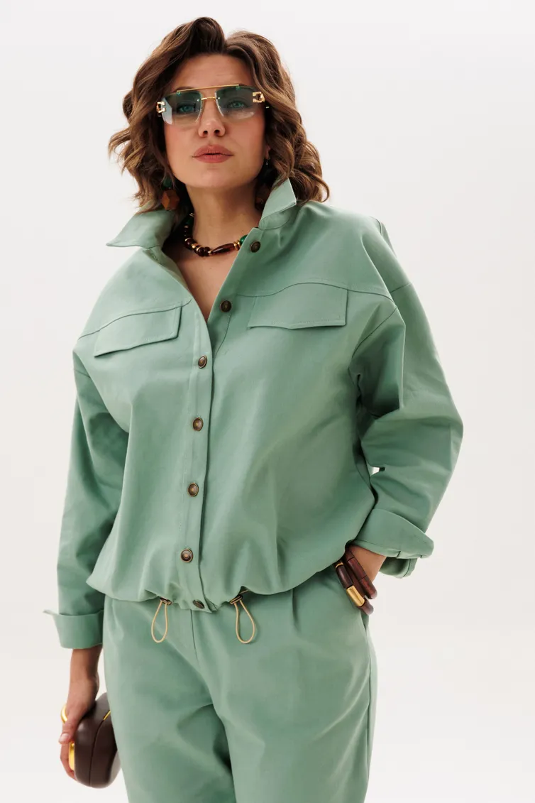 Blazer Anelli Laurel #1816 myagkij izumrud