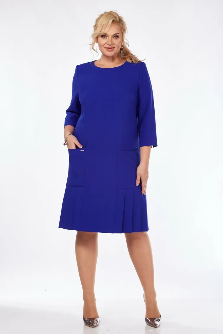 Sukienka Vilena-fashion #897 vasilek