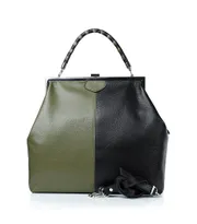 Torba Galanteya #1s2953k45 chernyj/olivkovyj