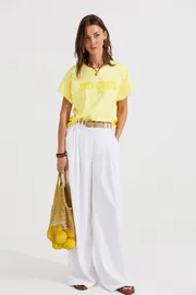 Trousers Lyushe #4414 belyj
