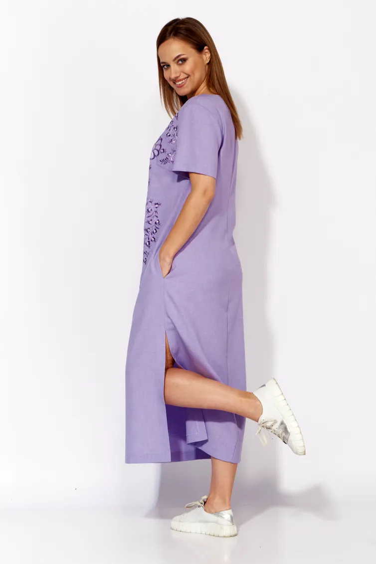 Sukienka TAiER #1182 lavanda