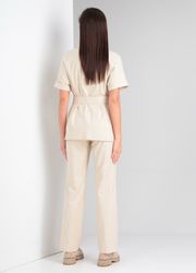 Костюм Vilena-fashion арт. 802 кремовый