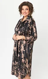 Dress Соломея Люкс 961 kapuchino