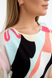 Блуза TOOK A LOOK & Angelika арт. ТБ-300к абстракция