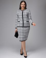 Костюм BONADI арт. 1883 черно-белый