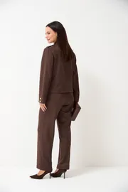 Suit Verita moda #N-2499 shokolad