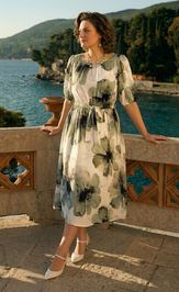 Платье Лилиана 1536 олив