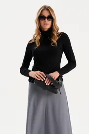 Sweter Romgil #RP0090-VI5 chernyj