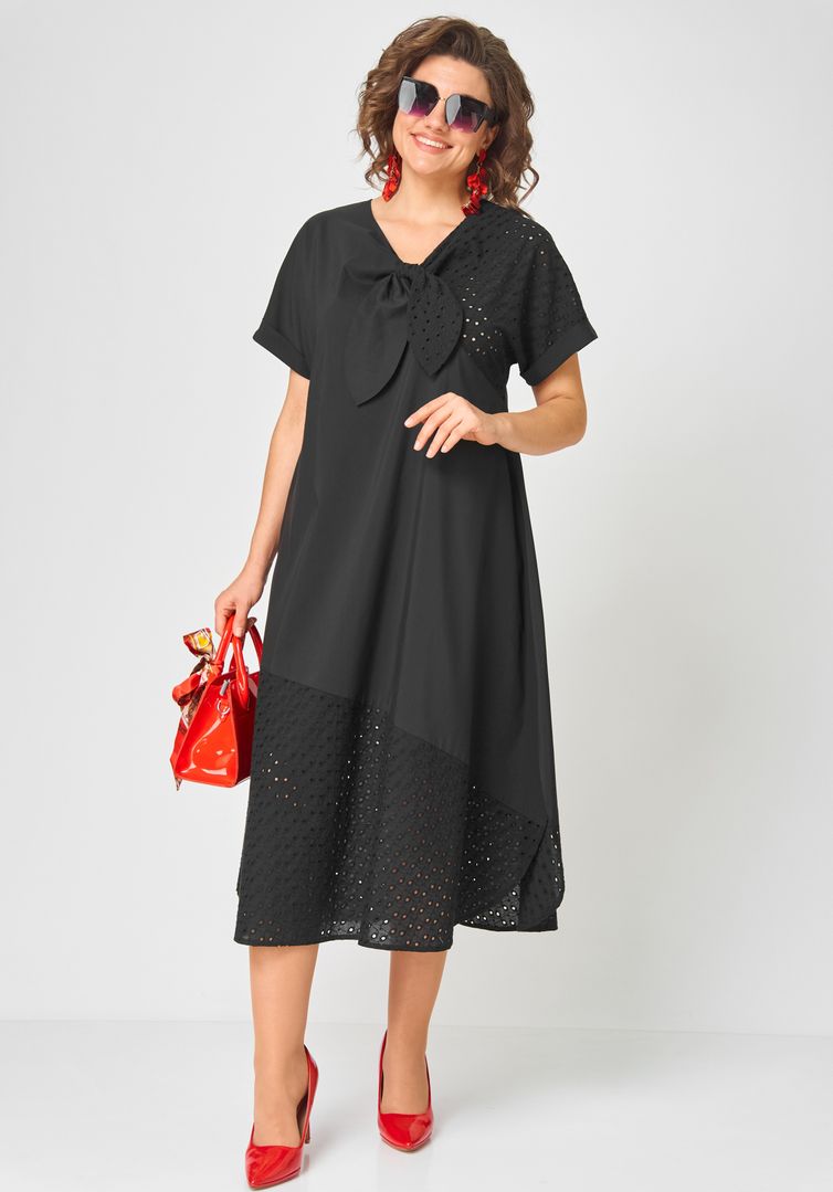 Платье EVA GRANT арт. 7293черный