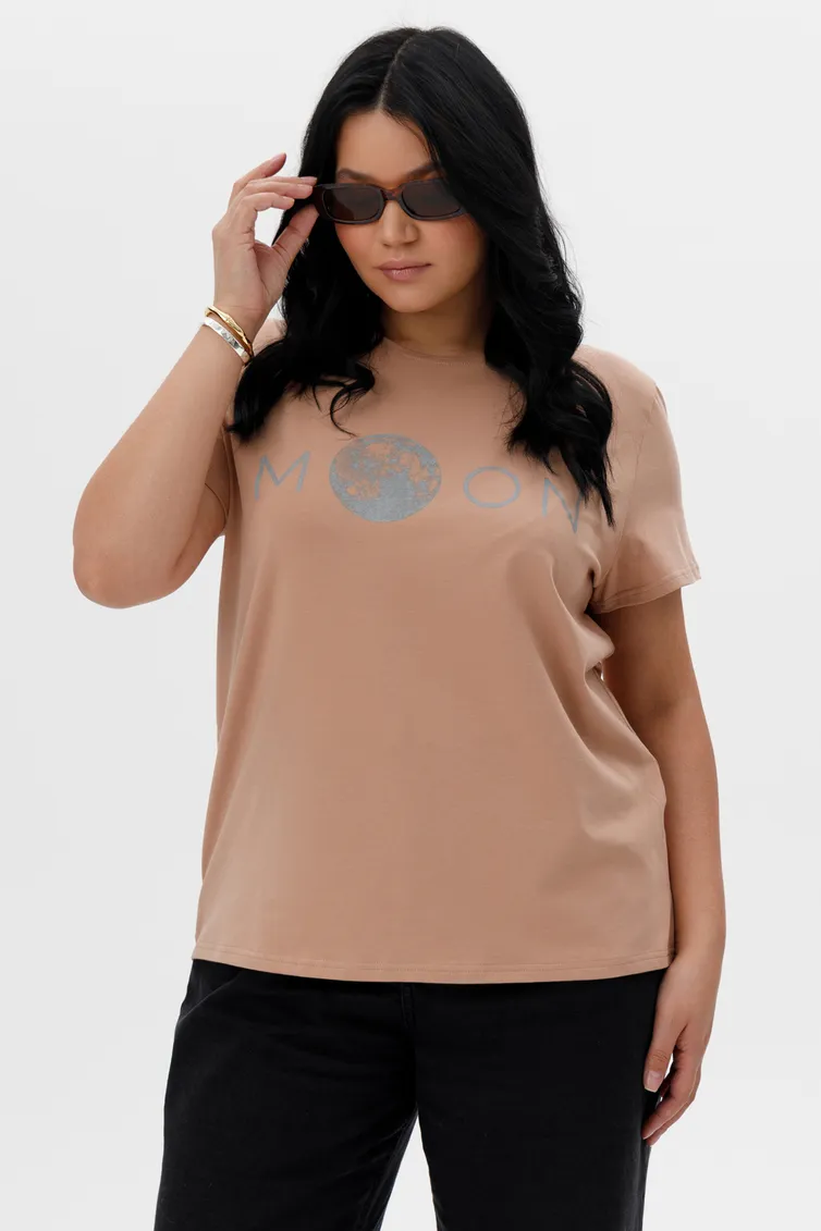 T-Shirt Romgil #RP0073-XL4 kapuchino