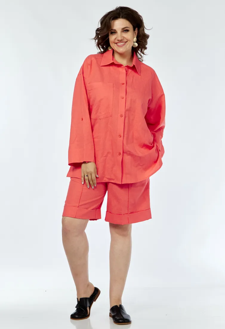 Garnitur Ava fashion #M-066 korallovyj