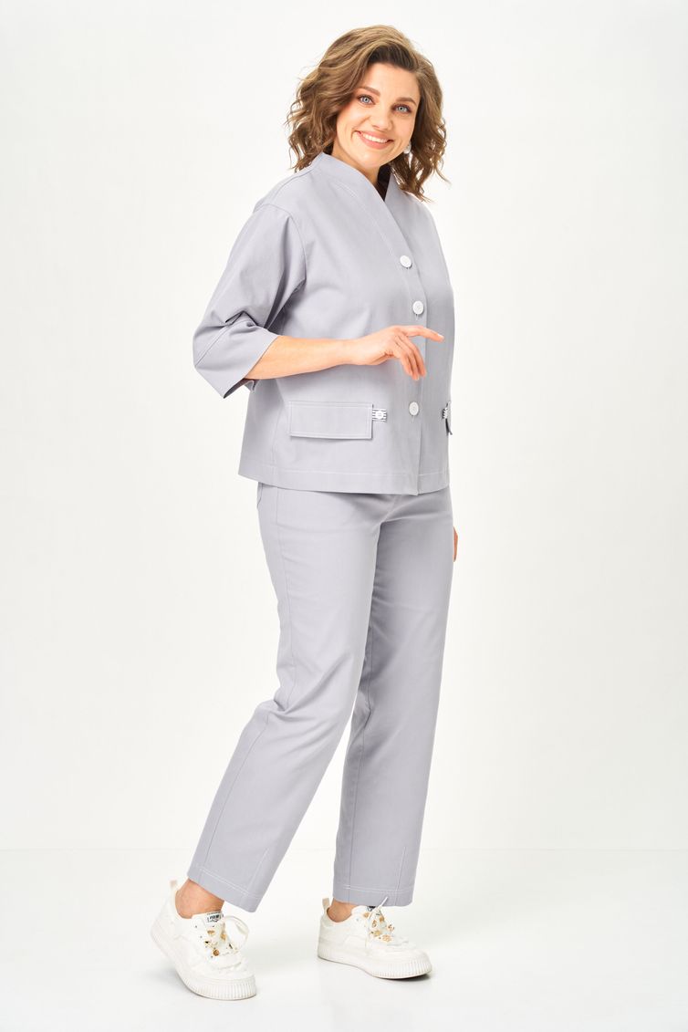 Костюм Vilena-fashion арт. 1159 серый