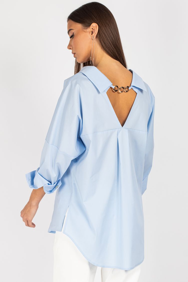 Blouse VIZAVI #727 goluboj