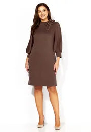 Dress TAiER #1313 shokolad