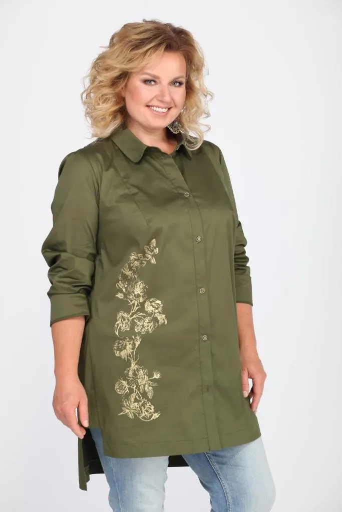 Bluzka Djerza #0192 oliv