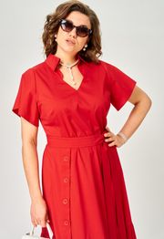 Платье EVA GRANT арт. 7325В красный