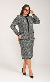 Комплект BONADI 2131 черно-белый