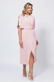 Dress BAZALINI #5059 nezhno-rozovyj