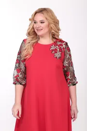 Sukienka Vilena-fashion #769 krasnyj