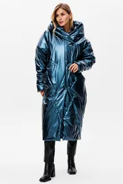 Płaszcz PRATA wear #S023 sinij
