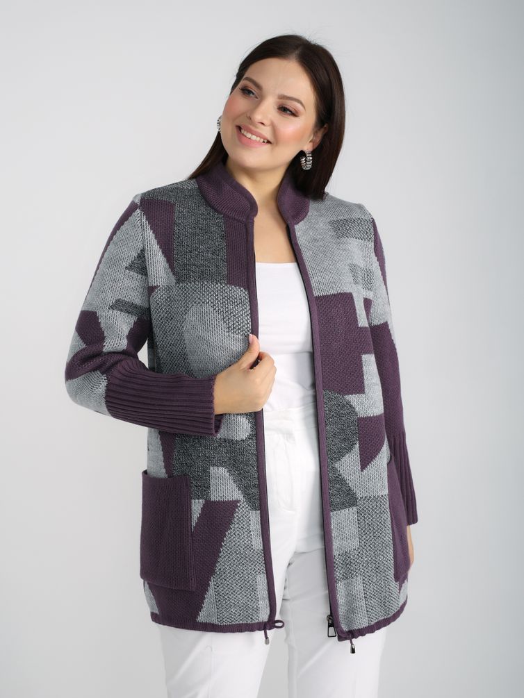 Кардиган BONADI арт. 1982 баклажан