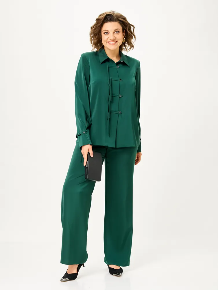 Garnitur Vilena-fashion #1163 izumrud