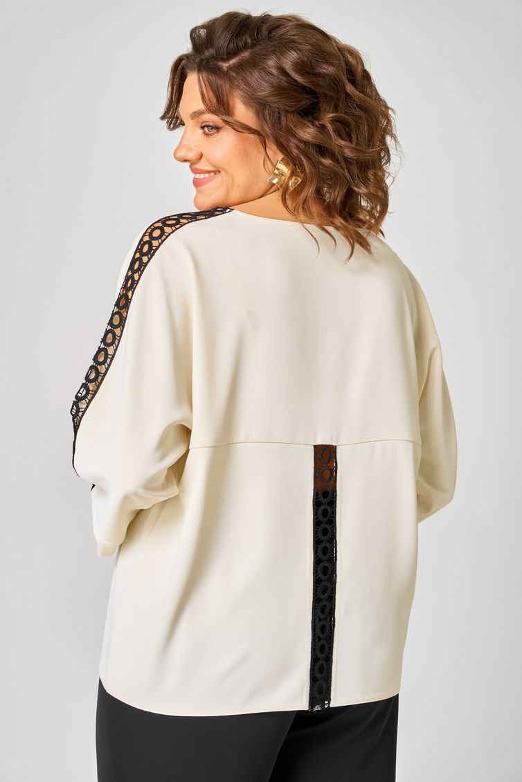 Блузка Rumoda арт. 2274 дл.р молочный