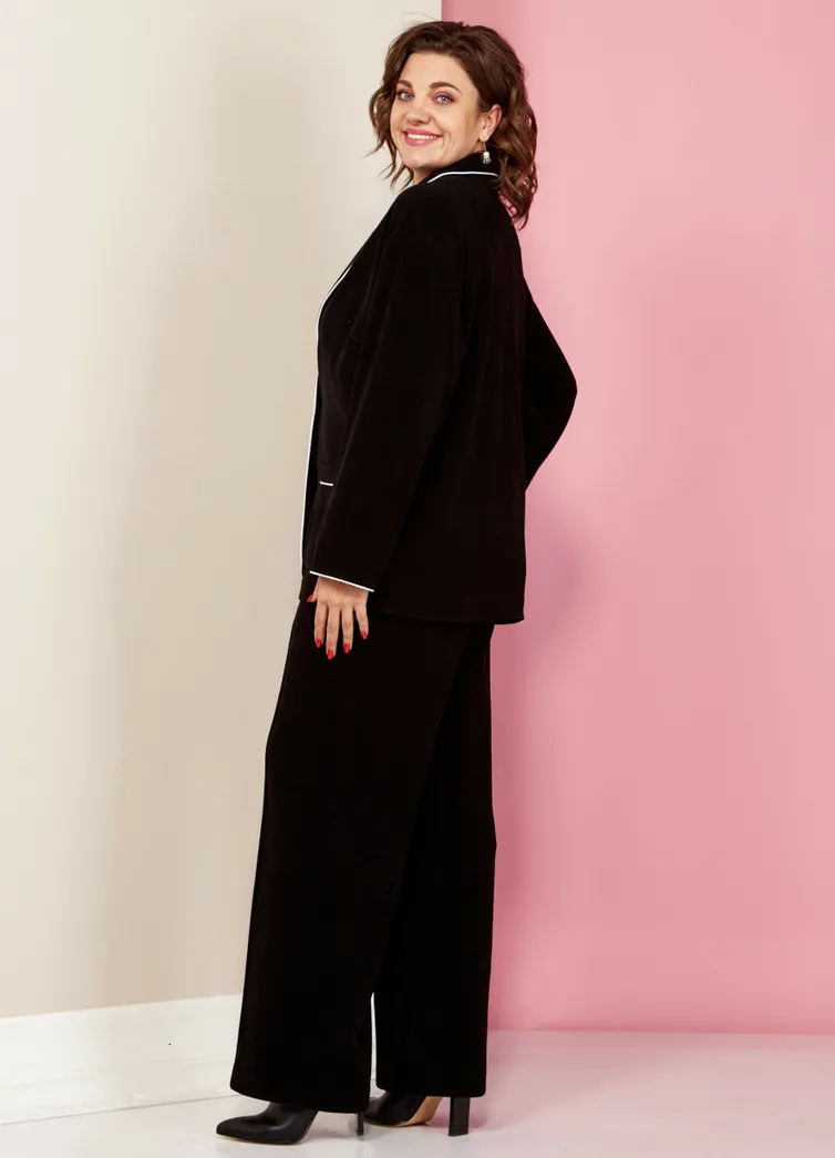 Żakiet Ava fashion #M-092 chernyj