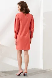 Платье PAPAYA арт. P1453 лососевый