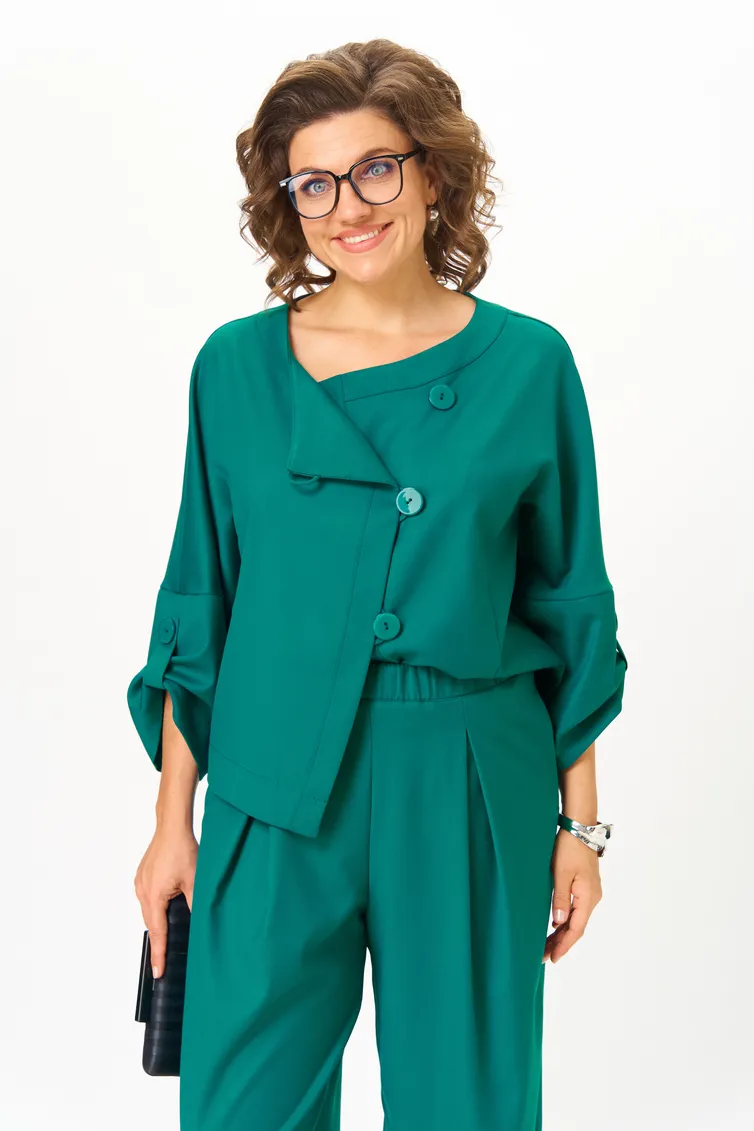 Костюм Michel Chic арт. 1436/1 изумрудный