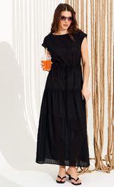 Платье Elletto Life 11134 черный