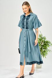 Платье Ava fashion арт. М-198 джинс