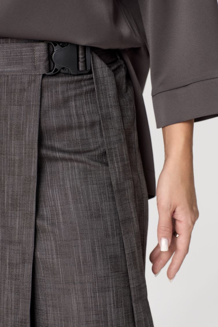 Trousers Michel Chic #827/1 temno-seryj