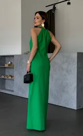 Dress Dilana Vip 2032 zelenyj