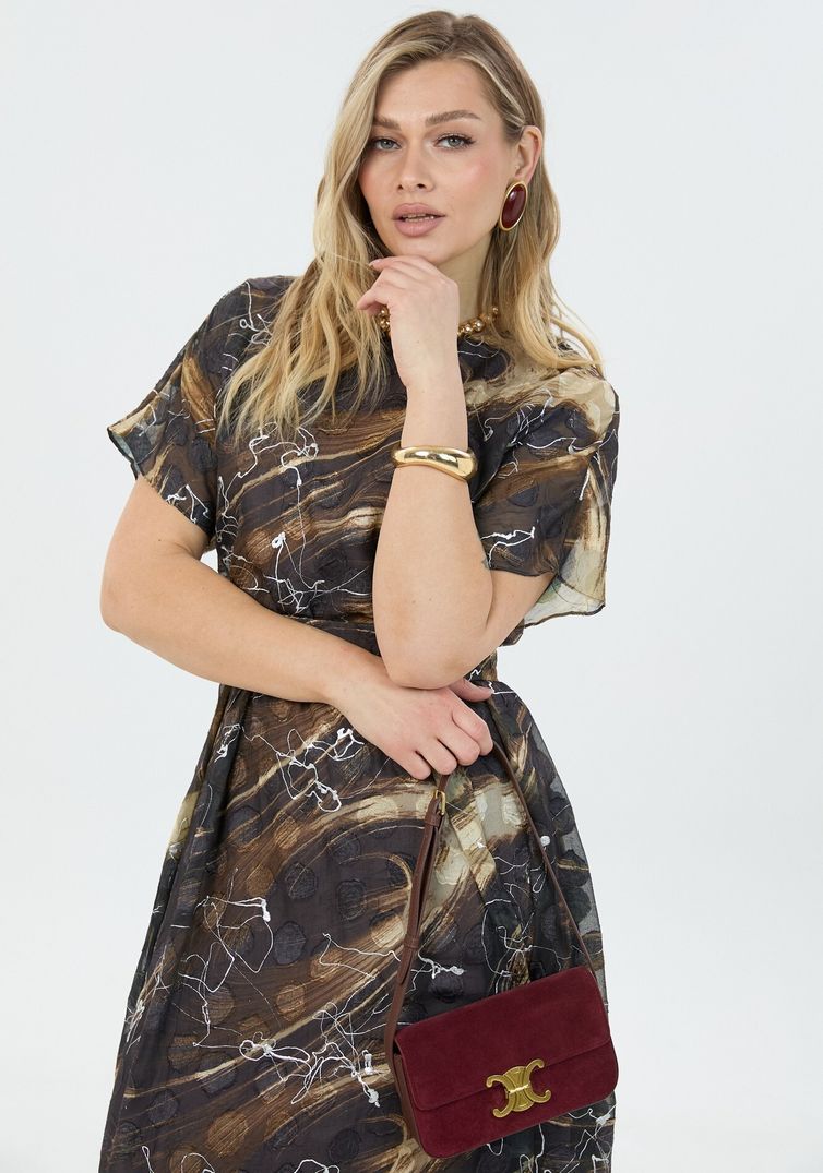 Платье LM арт. М 0076 коричневый