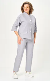 Костюм Vilena-fashion 1159 серый