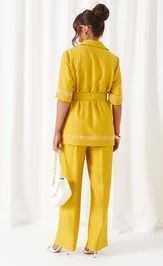 Костюм Beautiful & Free 6461 горчица