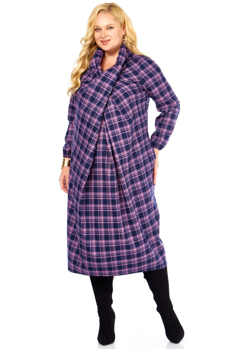 Dress Celentano #5058.2 sirenevaya kletka