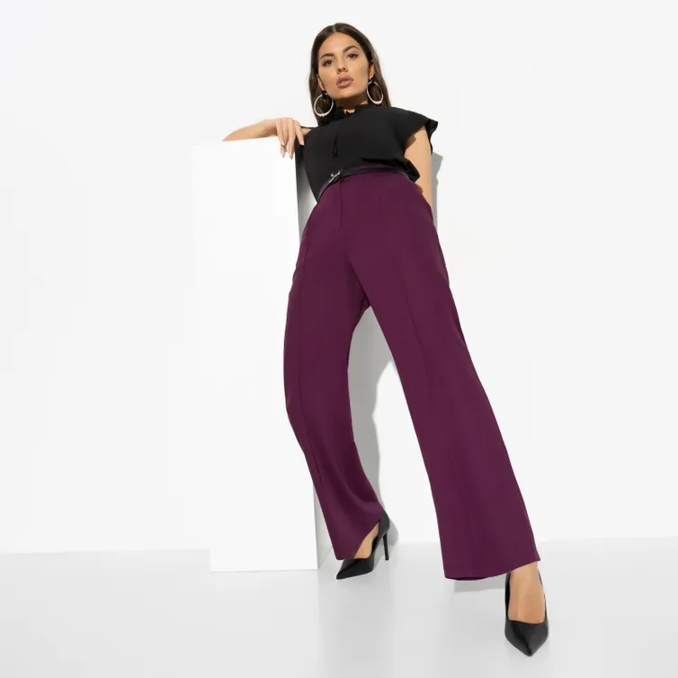 Spodnie CHARUTTI #Modnyj zaxvat (violet)