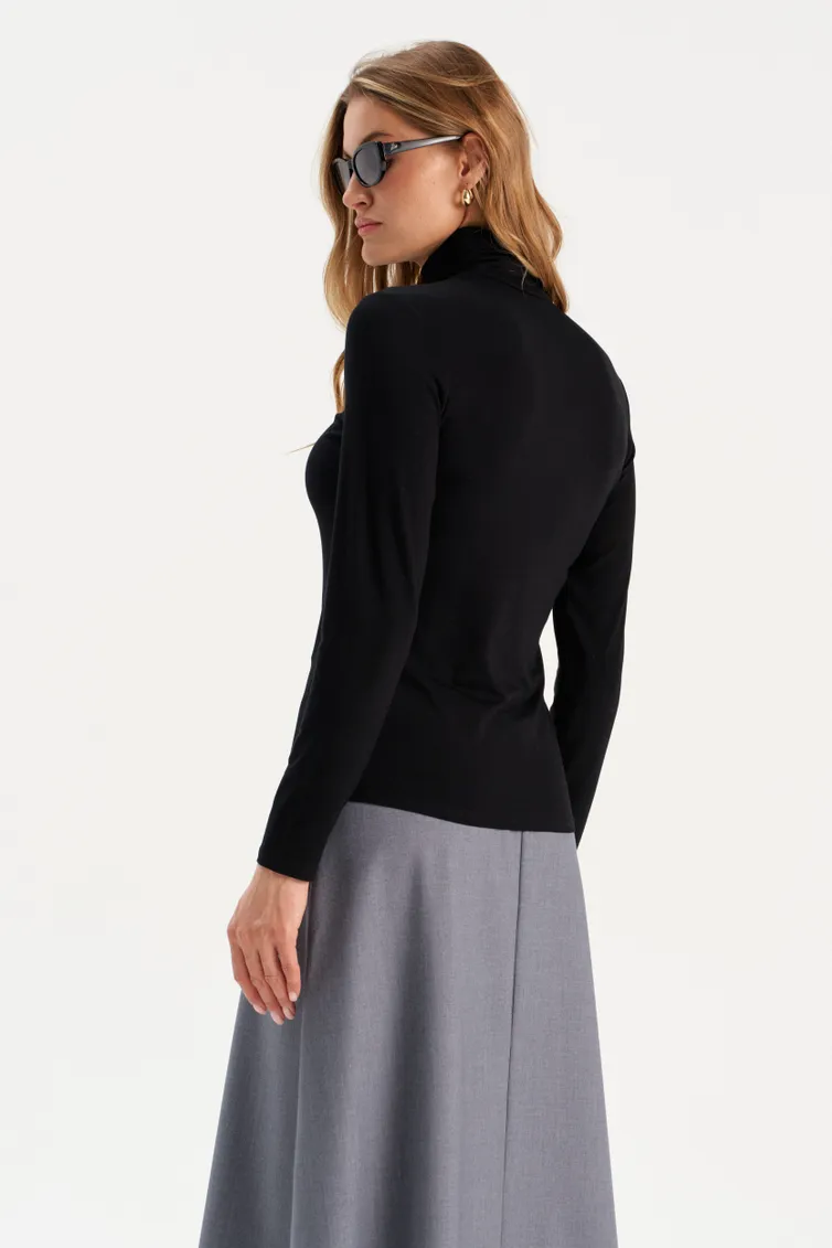 Sweter Romgil #RP0090-VI5 chernyj