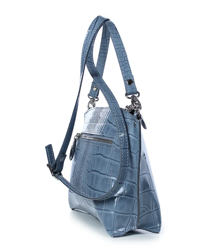 Torba Galanteya #22s898k45 sero-goluboj