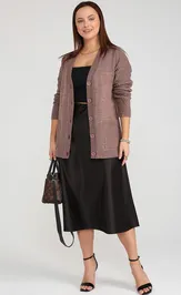 Cardigan BONADI 2216 kapuchino