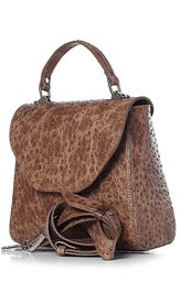 сумка женская 30024 бежевый/коричневый