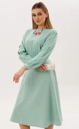 Платье Anelli Laurel 1836 дымчатый нефрит